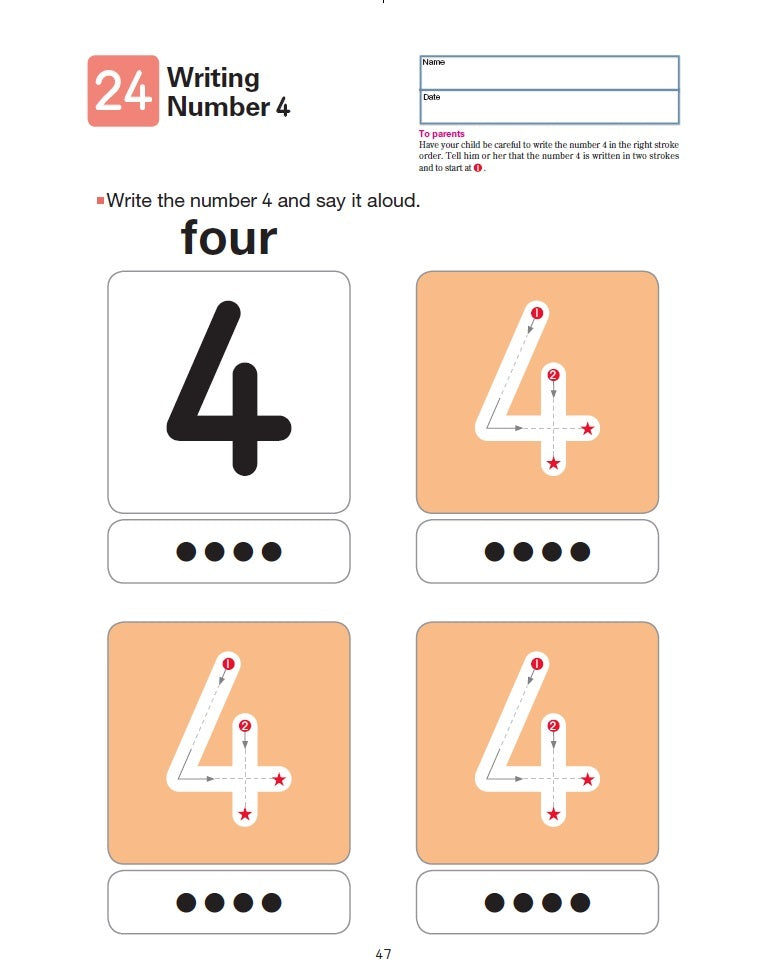 My Book of Numbers 1-10