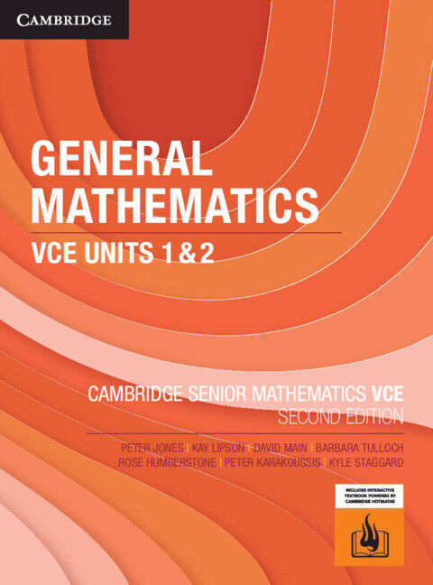 General Mathematics VCE: Student Book Units 1&2 - Second Edition (Print & Digital)