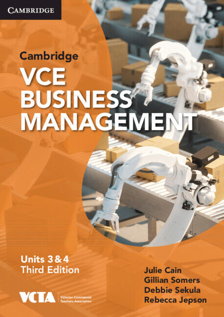 Cambridge VCE Business Management: Units 3 & 4 - Student Book (Print & Digital)
