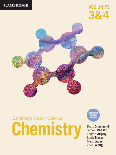 Cambridge Senior Science Chemistry VCE Unit 3 & 4 - Student Book (Print & Digital)