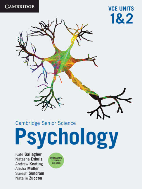 Cambridge Psychology VCE: Student Book - Units 1&2 (Print & Digital)