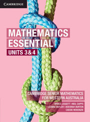 Mathematics Essential: Student Book - Units 3&4 for Western Australia (Print & Digital)