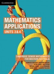 Mathematics Applications: Student Book - Units 3&4 for Western Australia (Print & Digital)