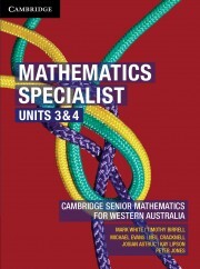 Mathematics Specialist: Student Book - Units 3&4 for Western Australia (Print & Digital)