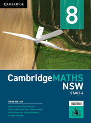 CambridgeMATHS NSW Stage 4 Year 8 3rd Edition - Student Book (Print & Digital)