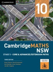 CambridgeMATHS NSW Stage 5 Year 10 3rd Edition Core & Advanced / Extension Paths