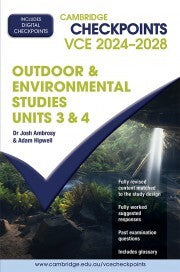 Cambridge Checkpoints VCE Outdoor and Environmental Studies 2024-2028