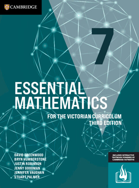 Essential Mathematics for the Victorian Curriculum - Year 7: 3rd Edition (Print & Digital)