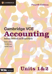 Cambridge VCE Accounting Units 1&2 (4th Edition) - Print Bundle (Print & Digital)