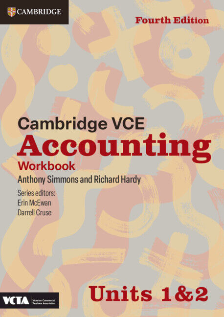 Cambridge VCE Accounting Units 1&2 (4th Edition) - Workbook