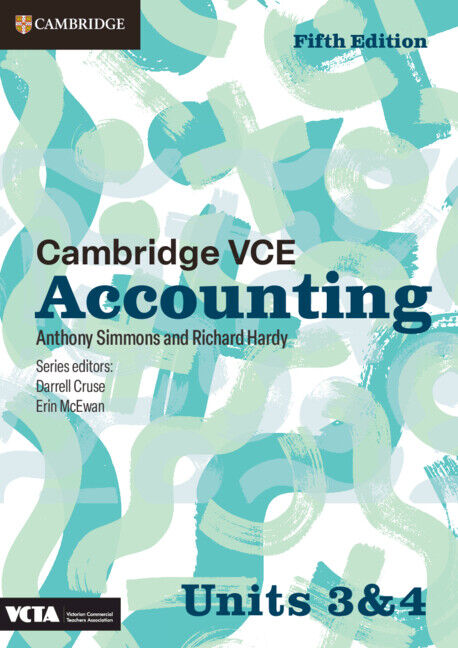 Cambridge VCE Accounting Units 3&4 (5th Edition): Print & Digital