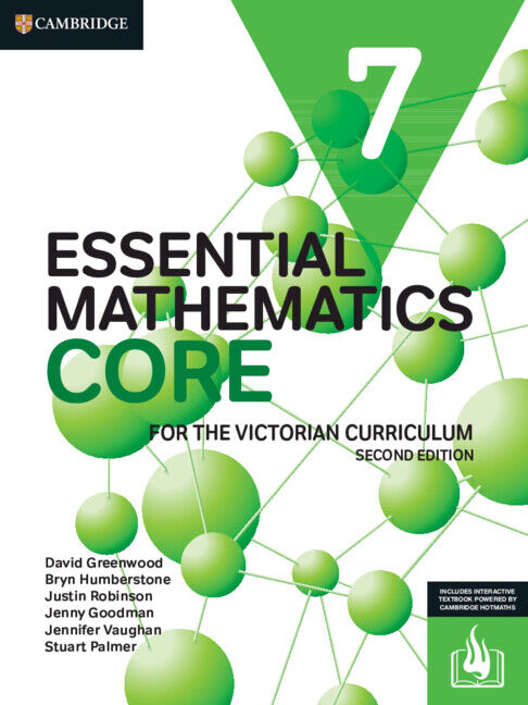 Essential Mathematics CORE for the Victorian Curriculum 7 (2nd Edition): Print & Digital