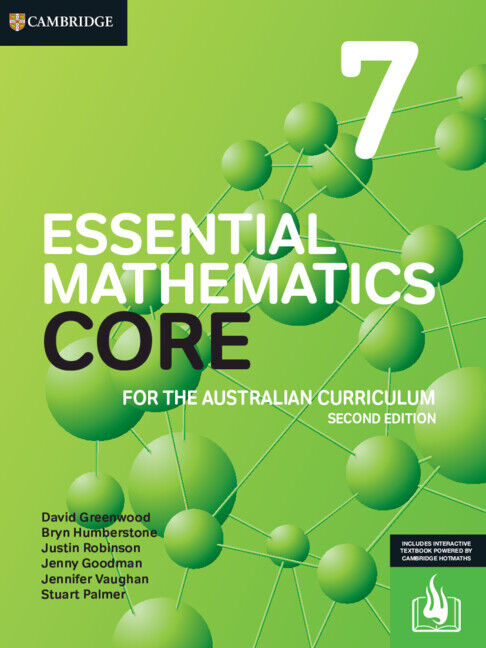 Essential Mathematics CORE for the Australian Curriculum 7 (2nd Edition): Print & Digital