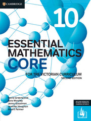 Essential Mathematics CORE for the Victorian Curriculum 10 (2nd Edition): Print & Digital
