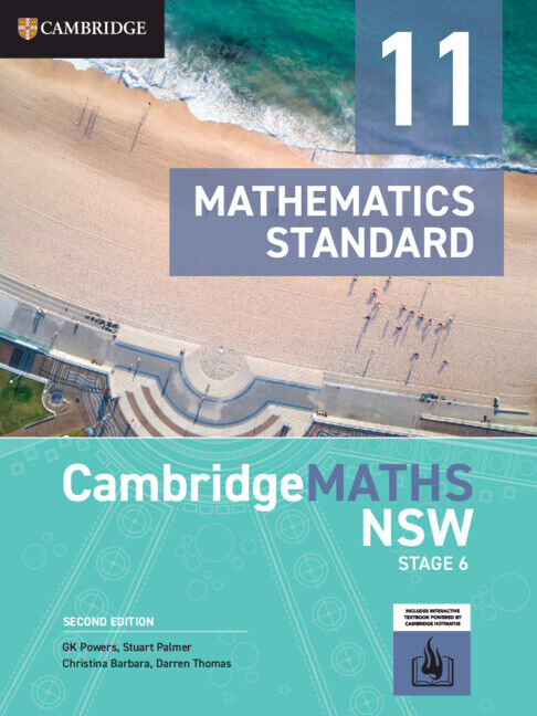 CambridgeMATHS Stage 6 Mathematics Standard - Year 11 (2nd Edition): Print & Digital