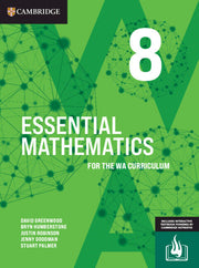 Essential Mathematics for the Western Australian (WA) Curriculum - Year 8 (Print & Digital)