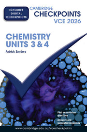 Cambridge Checkpoints VCE - Chemistry Units 3&4 (2026): Print & Digital
