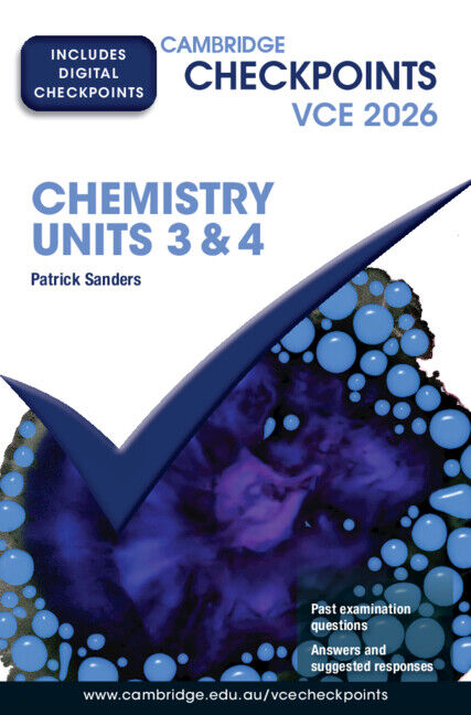 Cambridge Checkpoints VCE - Chemistry Units 3&4 (2026): Print & Digital