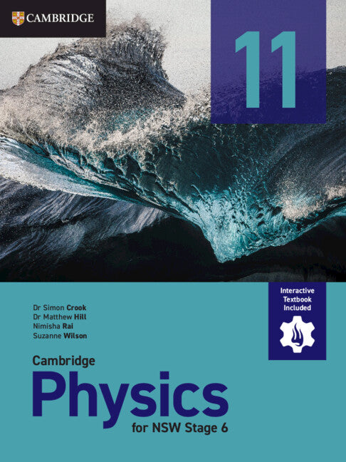 Cambridge Physics for NSW Stage 6 Year 11 (print & digital) [Due Oct 2026]