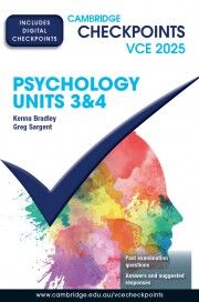 Cambridge Checkpoints VCE - Psychology: Units 3&4 2025 (Print & Digital)