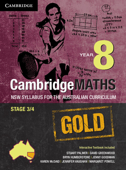 CambridgeMATHS GOLD - NSW Syllabus for the AC: Year 8 - Student Book (Print & Digital)