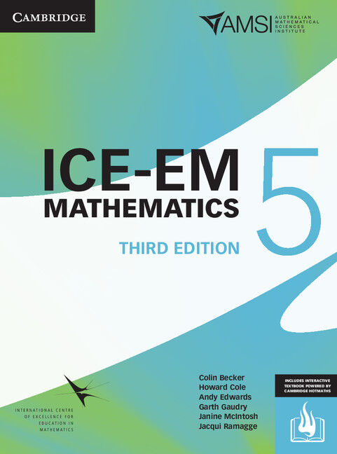 ICE-EM Mathematics for the Australian Curriculum - Third Edition: Year 5 (Print & Digital +HOTmaths)