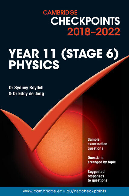 Cambridge Checkpoints Physics Year 11 Stage 6 (2018-22)