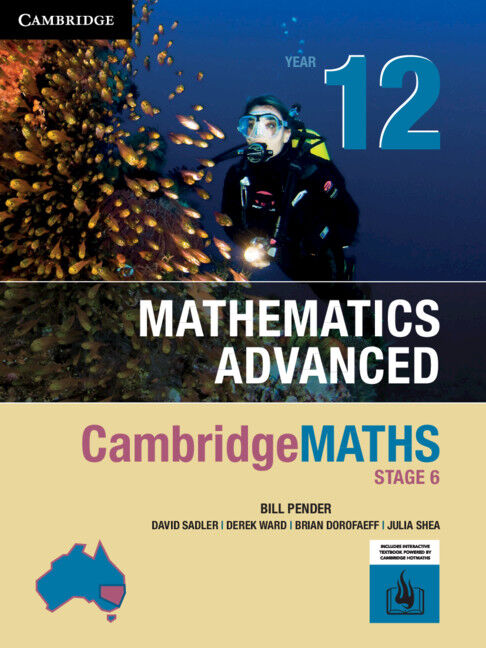 Cambridge Senior Mathematics Stage 6 - Mathematics Advanced: Year 12 - Student Textbook (Print & Digital)