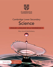 Cambridge International Lower Secondary Science - English Language Skills Workbook 9 with Digital Access (1 Year)
