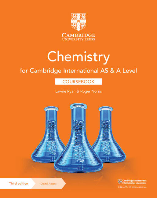 Cambridge International AS & A Level Chemistry - Coursebook with Digital Access (2 Years)