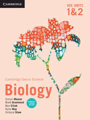 Cambridge Senior Science Biology VCE Units 1&2 - Student Book (Print & Digital)
