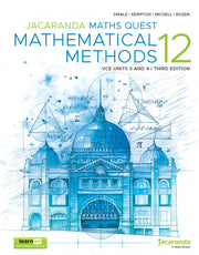 Jacaranda Maths Quest 12 Mathematical Methods VCE Units 3&4 Third Edition (learnON & Print)