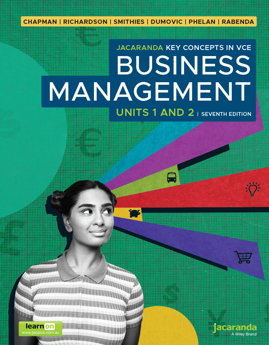 Jacaranda Key Concepts in VCE Business Management - Units 1 & 2 (7th Edition)