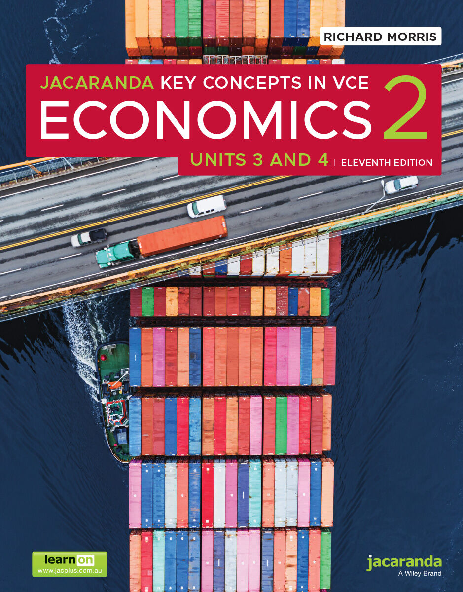 Jacaranda Key Concepts in VCE Economics 2 - Units 3 & 4 11E learnON & Print (includes free studyON)