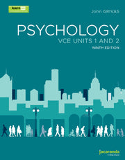 Psychology VCE - Units 1 & 2 (9E & eBookPLUS)