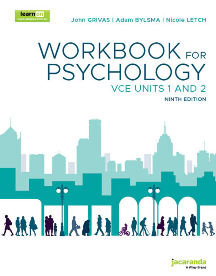 Psychology VCE Workbook - Units 1 & 2 (9th Edition)