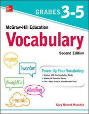 McGraw-Hill Education Vocabulary Grades 3-5 - Second Edition