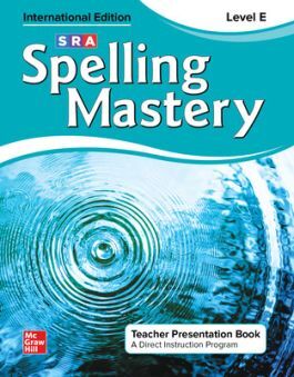 Spelling Mastery INTERNATIONAL - Level E Teal (Grade 5): Teacher Presentation Book