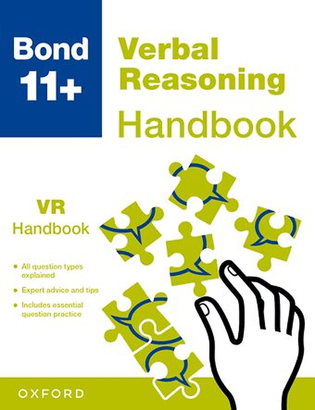 Bond 11+ Verbal Reasoning Handbook cover