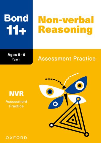 Bond 11+ Non-verbal Reasoning Assessment Practice Age 5-6