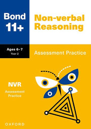 Bond 11+ Non-verbal Reasoning Assessment Practice Age 6-7 cover