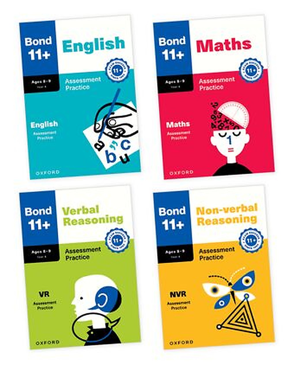 Bond 11+ Assessment Practice 8-9 Pack cover