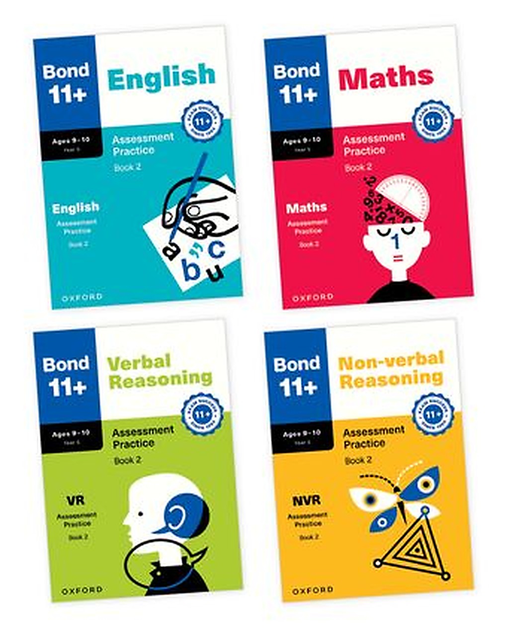 Bond 11+ Assessment Practice 9-10 Book 2 Pack cover