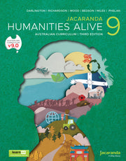 Jacaranda Humanities Alive 9 Australian Curriculum - 3rd Edition (LearnON and Print)