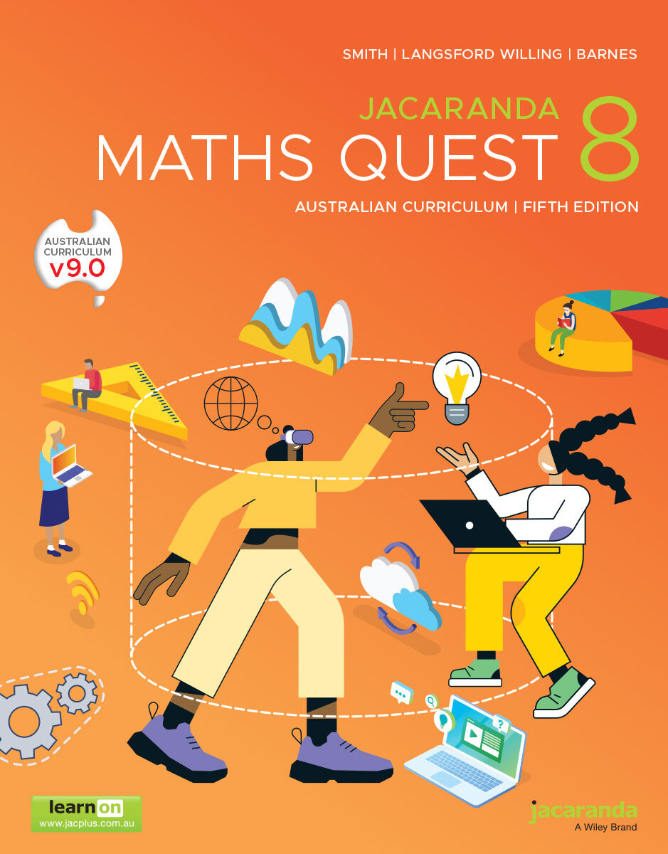 Maths Quest 8 Australian Curriculum (5th Edition) - Student Book + learnON (Print & Digital)