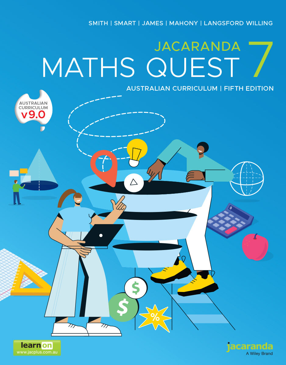 Maths Quest 7 Australian Curriculum (5th Edition) - Student Book + learnON (Print & Digital)