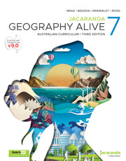 Jacaranda Geography Alive 7 Australian Curriculum 3E LearnON and Print