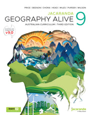 Jacaranda Geography Alive 9 Australian Curriculum 3E LearnON and Print