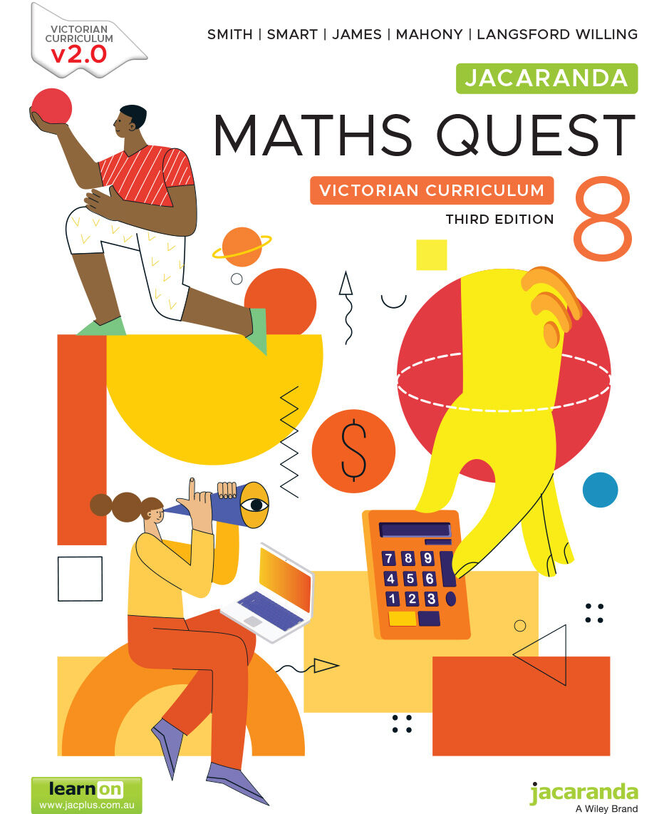 Jacaranda Maths Quest 8 Victorian Curriculum Third Edition (learnON & Print)