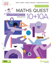 Jacaranda Maths Quest 10 + 10A Victorian Curriculum Third Edition (learnON & Print)